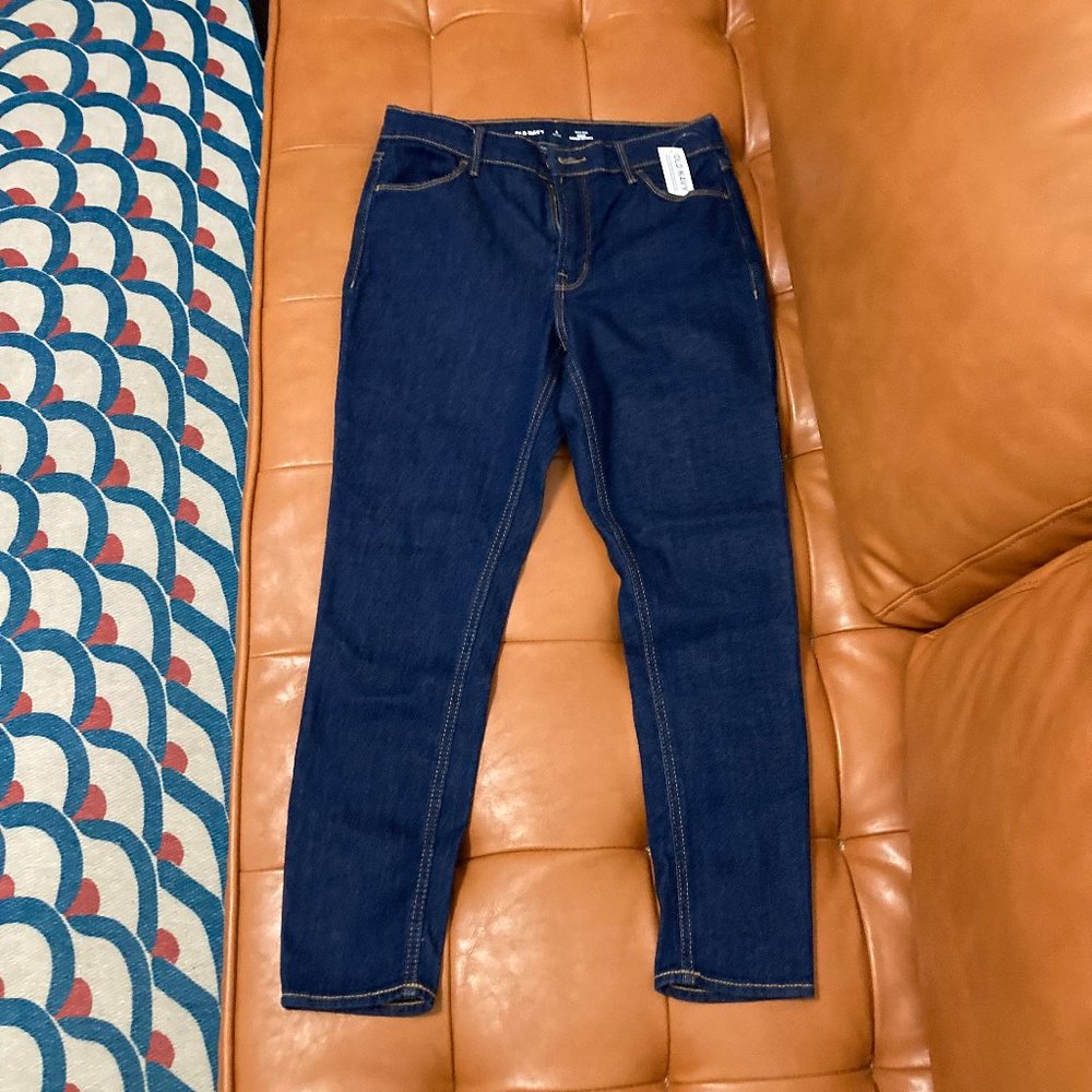 NWT old navy wow super skinny high rise jeans - size 6 petite